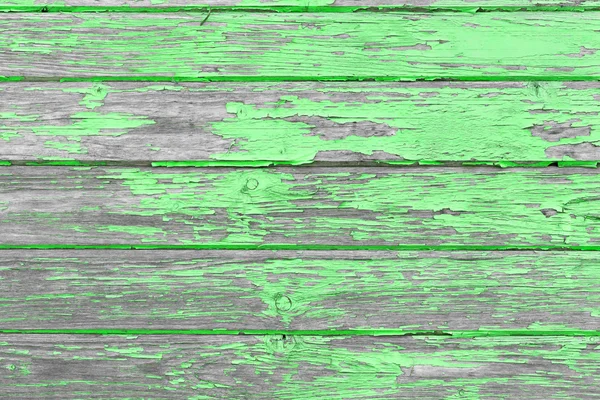 Old painted wood wall - texture or background — Stock Photo, Image