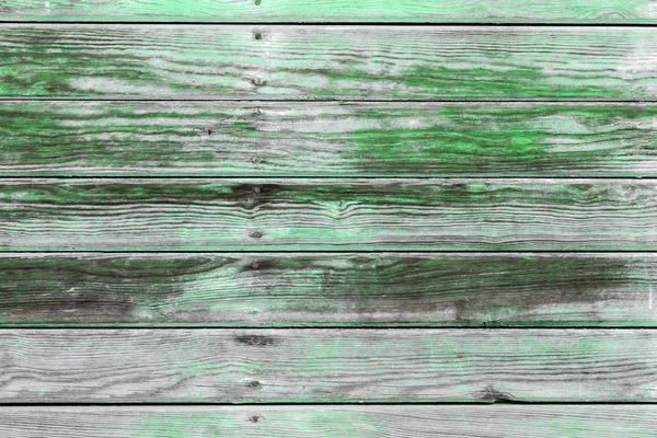 La vieja textura de madera verde con patrones naturales — Foto de Stock