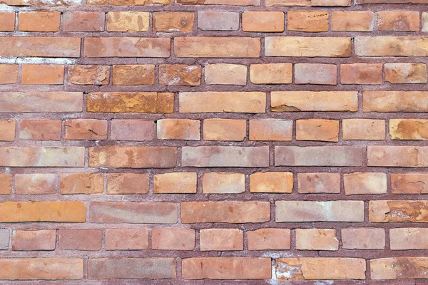 Achtergrond van rode baksteen muur patroon textuur. — Stockfoto