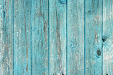 Doğal desenli eski mavi ahşap doku.