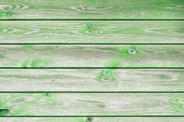 La vecchia texture di legno verde con motivi naturali — Foto Stock