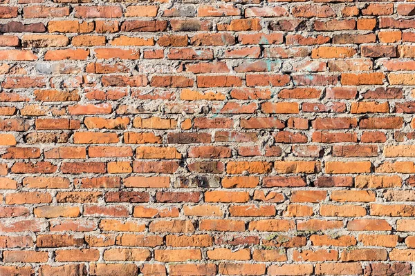 Background of red brick wall pattern texture. — Stock Photo, Image