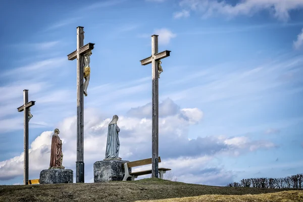 Jesus cruz na Baviera — Fotografia de Stock