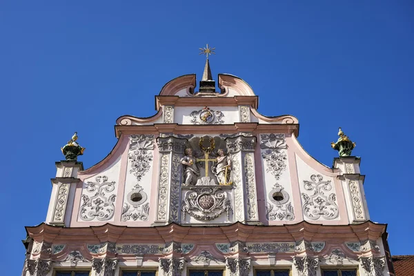 ファサード市庁舎ランツベルク レッヒ — ストック写真