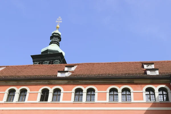 Historische gevel Graz — Stockfoto