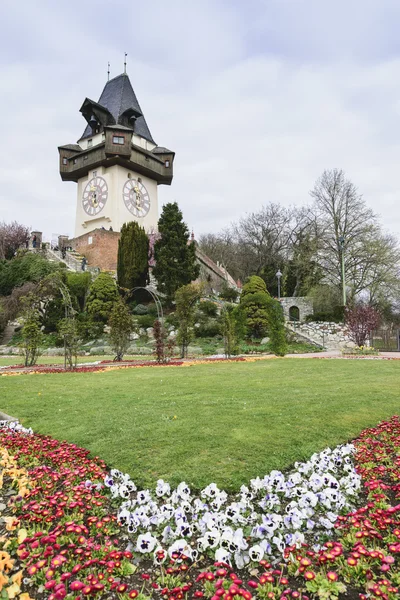 Clock Tower Graz Österrike — Stockfoto