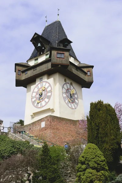 Clock Tower Graz Österrike — Stockfoto