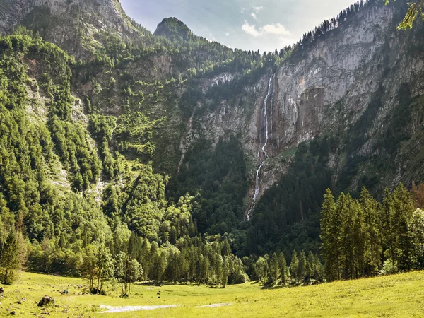 Roethbach waterfall in Berchtesgaden — Φωτογραφία Αρχείου