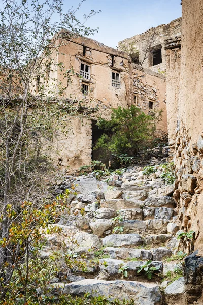 Stairs Wadi Bani Habib — Stock Photo, Image