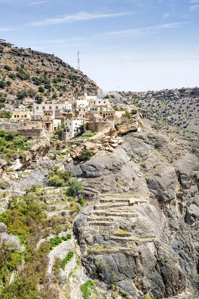 Village on Saiq Plateau — Stock Photo, Image