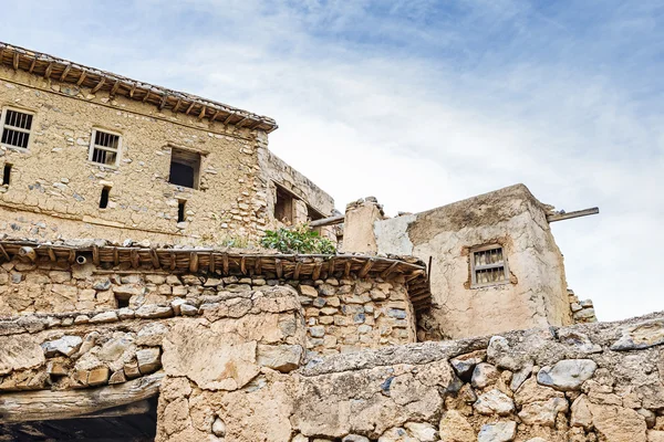 Ruins Wadi Bani Habib — Stock Photo, Image