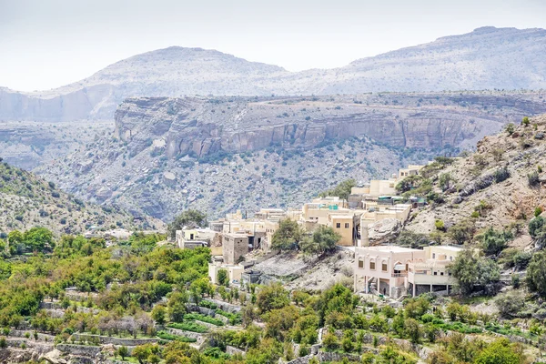 Oman village on Saiq Plateau — Stock Photo, Image