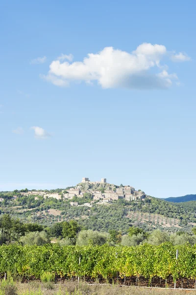 View to Montemassi Tuscany — Stock Photo, Image