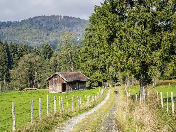 Bayerska landskapet Allgau — Stockfoto