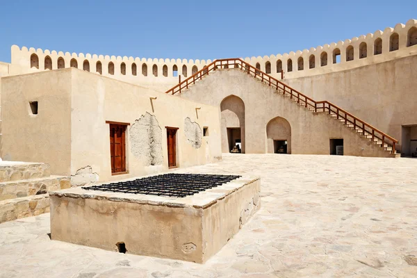 Toppen av fort Nizwa — Stockfoto