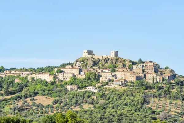 View to Montemassi Tuscany — Stock Photo, Image