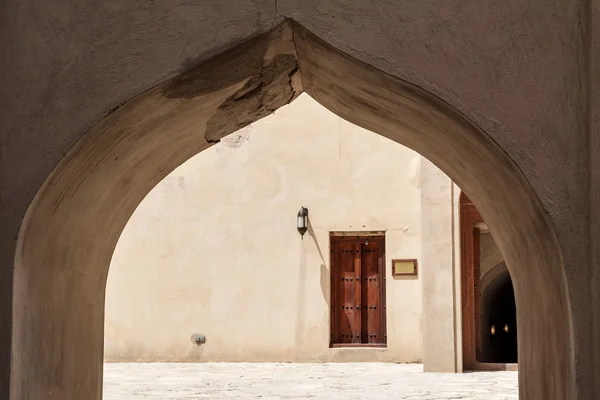 Fragment Fort Nizwa — Zdjęcie stockowe