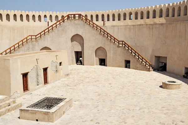 Oben auf der Festung nizwa — Stockfoto