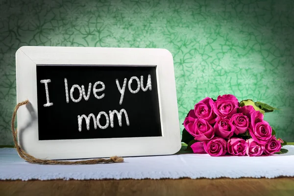 Slate blackboard mother day — Stock Photo, Image