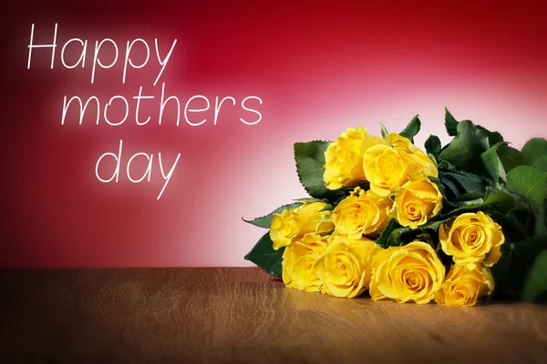 Roses and mothers day — Stock Photo, Image