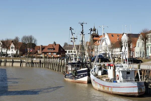 Port Toenning Észak-Németországban — Stock Fotó