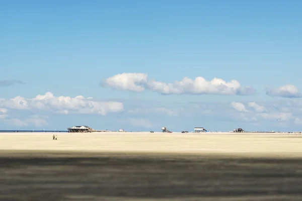 Beach St. Peter Ording — Stock Photo, Image