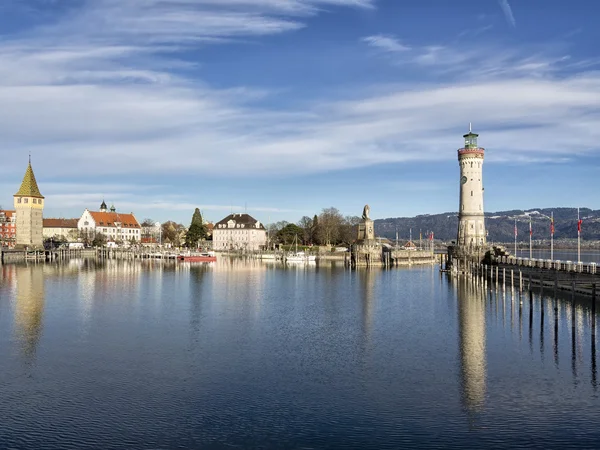 Přístavu Lindau — Stock fotografie