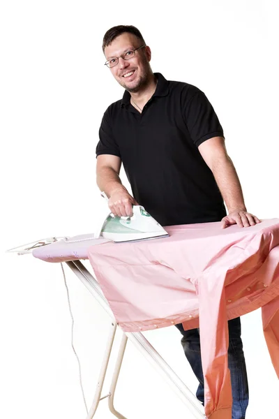 Man doing housework — Stock Photo, Image