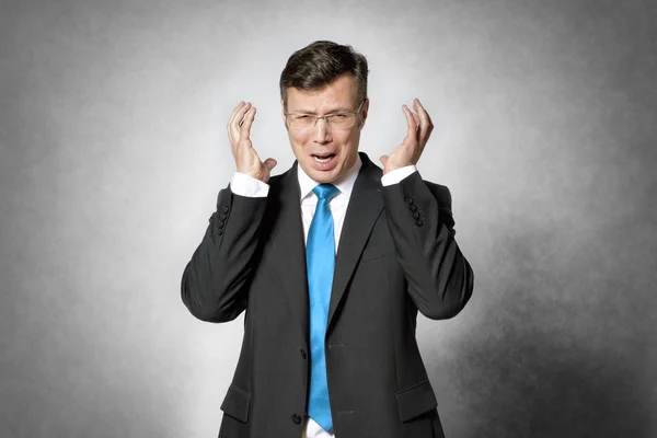 Frustrated business man — Stock Photo, Image