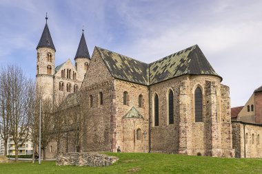 Monastery Magdeburg clipart