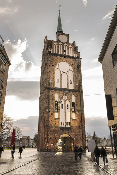 Kropeliner kapısı Rostock — Stok fotoğraf