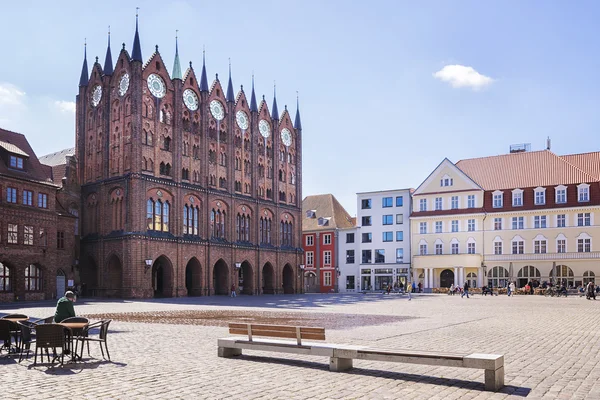 Rathaus Stralsund — Stockfoto