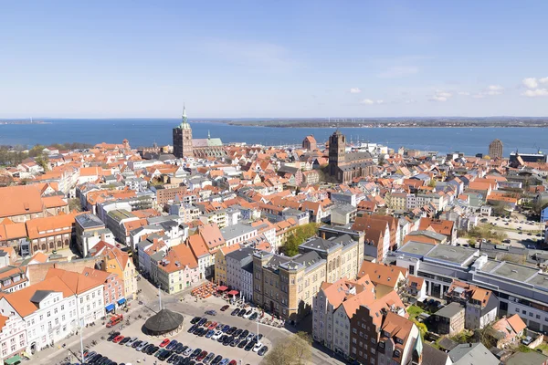 Stralsund görünümüne — Stok fotoğraf