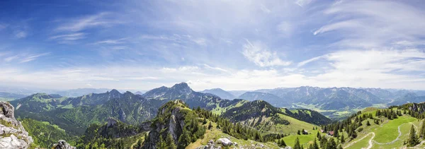 Vue panoramique Alpes Bavaroises — Photo