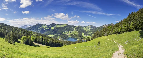 Panorama Jaegerkamp Baviera Alpes —  Fotos de Stock