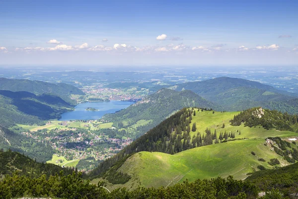 Vista desde Jaegerkamp Alpes de Baviera — Foto de Stock