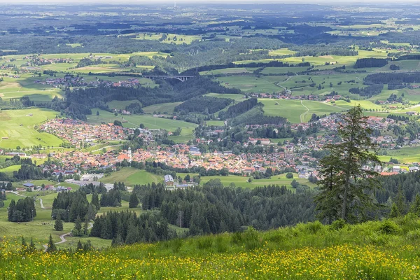 View to Nesselwang — ストック写真