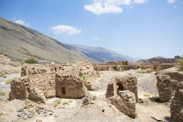 Ruinas en Tanuf Omán — Foto de Stock