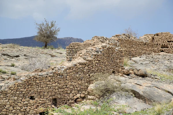 Ruïnes in Tanuf Oman — Stockfoto