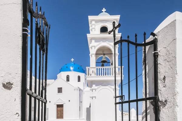 Santorini Kilisesi — Stok fotoğraf