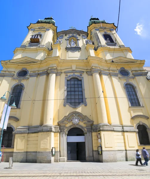 Chiesa delle Orsoline Linz — Foto Stock