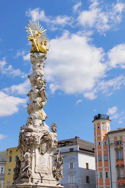 Colonna Trinità foro Linz — Foto Stock