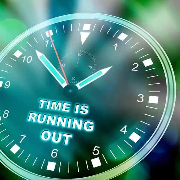 Time is running out — Stock Photo, Image