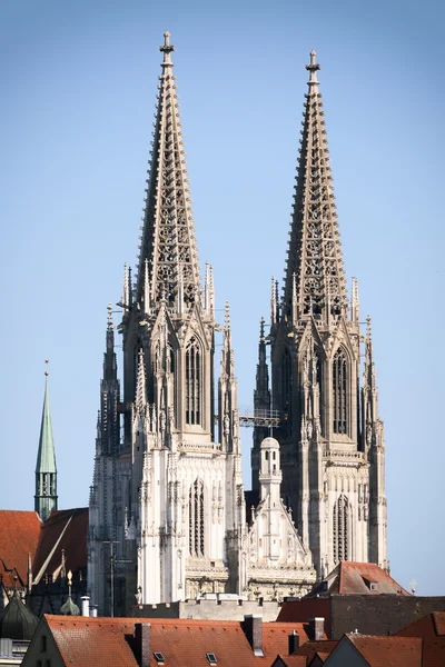 Katedra regensburg — Zdjęcie stockowe