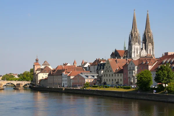 Cityscape Regensburg — Stok fotoğraf