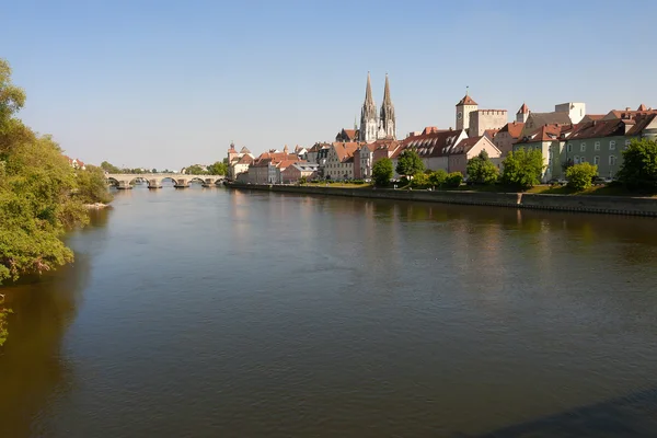 Cityscape Regensburg — Stockfoto