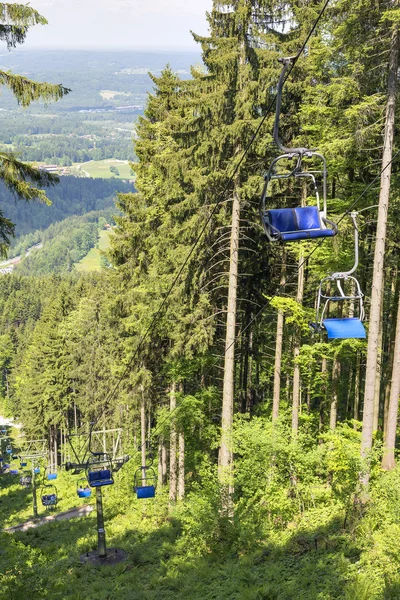 Chairlift Bavaria Alps — Stock Photo, Image