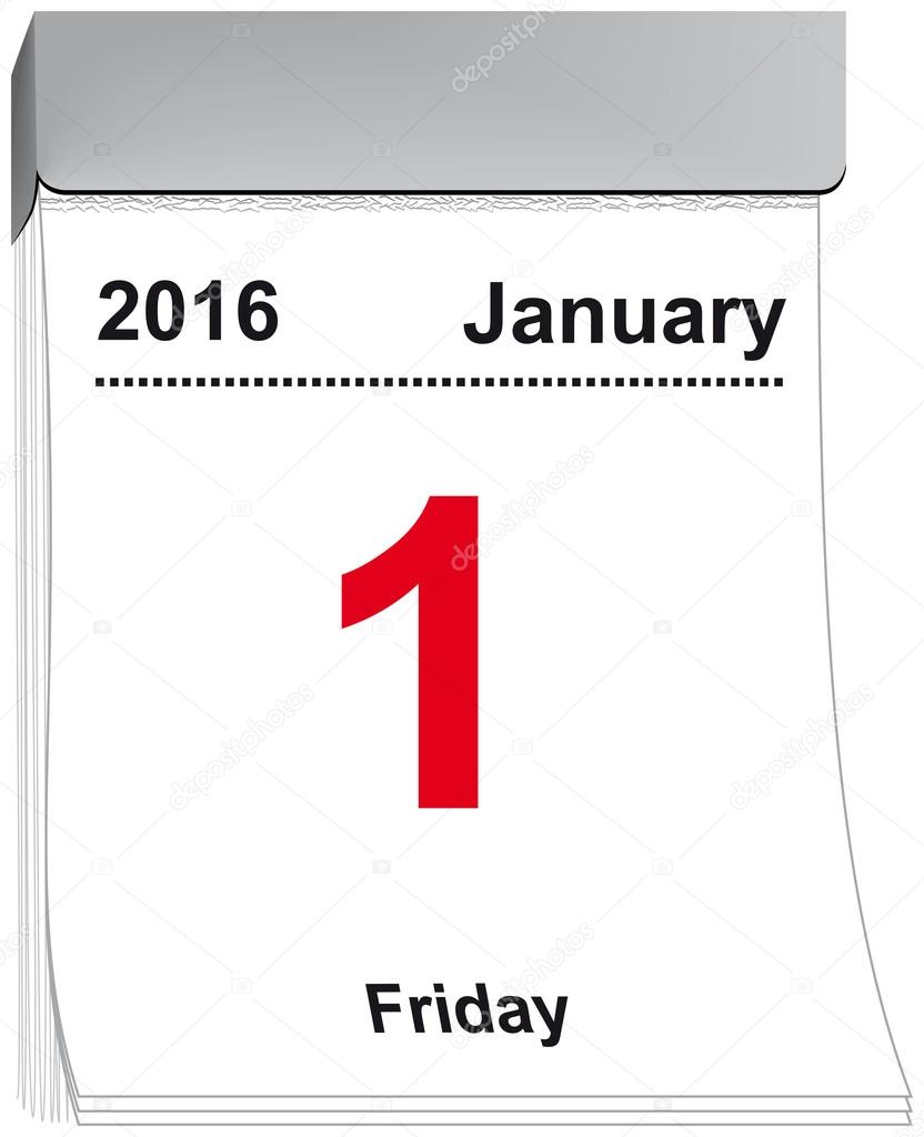 Tear Off Calendar January 1 16 Vector Image By C Wer Vector Stock Tear Off Calendar January 1 16 Vector Image By C Wer Vector Stock