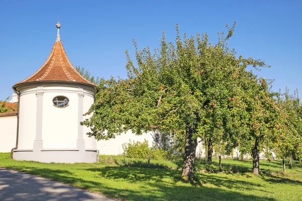Ścianie klasztoru Holzen — Zdjęcie stockowe