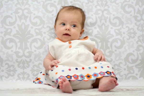 Little beautiful baby girl — Stock Photo, Image